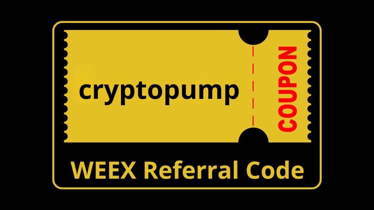 💸 Weex Exchange Referral Code: cryptopump | How to Register and Get Bonus