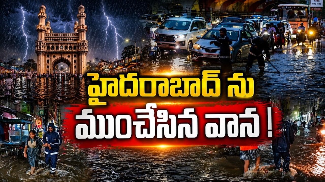 Heavy Rains In Hyderabad | Weather Updates | హైదరాబాద్ లో భారీ వర్షం | SumanTV Deepika
