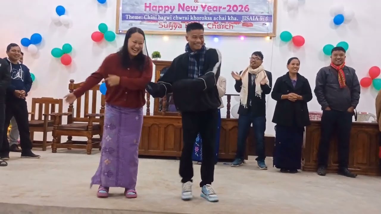 Couple dance/Christmas fellowship/Surjya ICI Church/2025