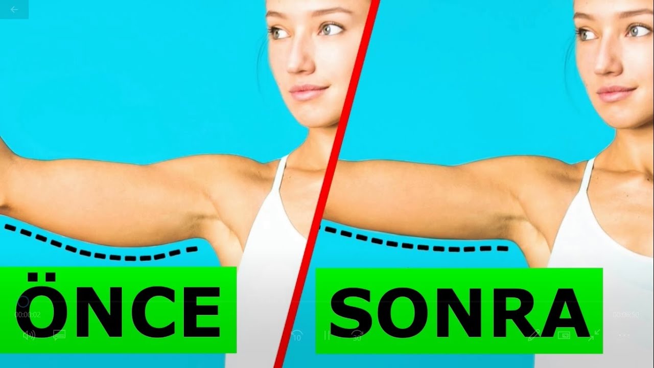 SADECE 7 DAKİKADA Kol İnceltme ve Sıkılaştırma Hareketleri