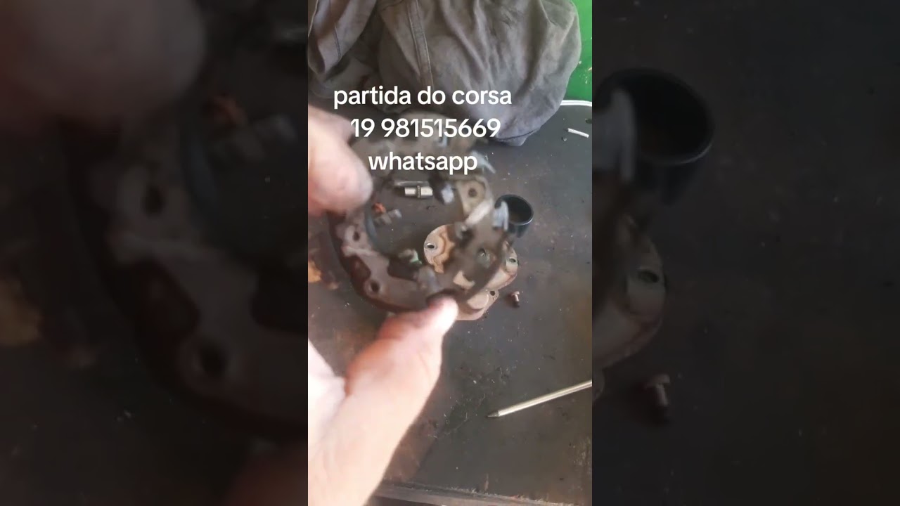 motor de partida do corsa