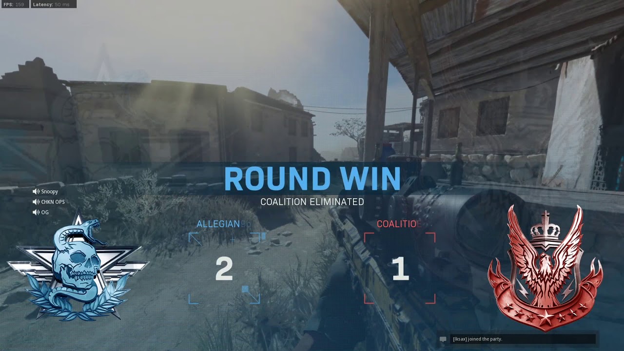 Modern warfare : قيم سيرش مع الشباب