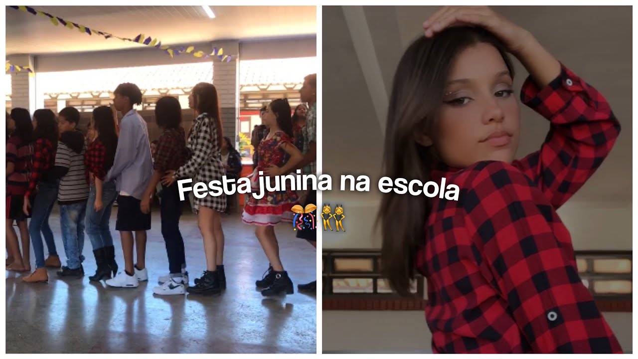 Festa junina na escola + arrume se comigo 💋