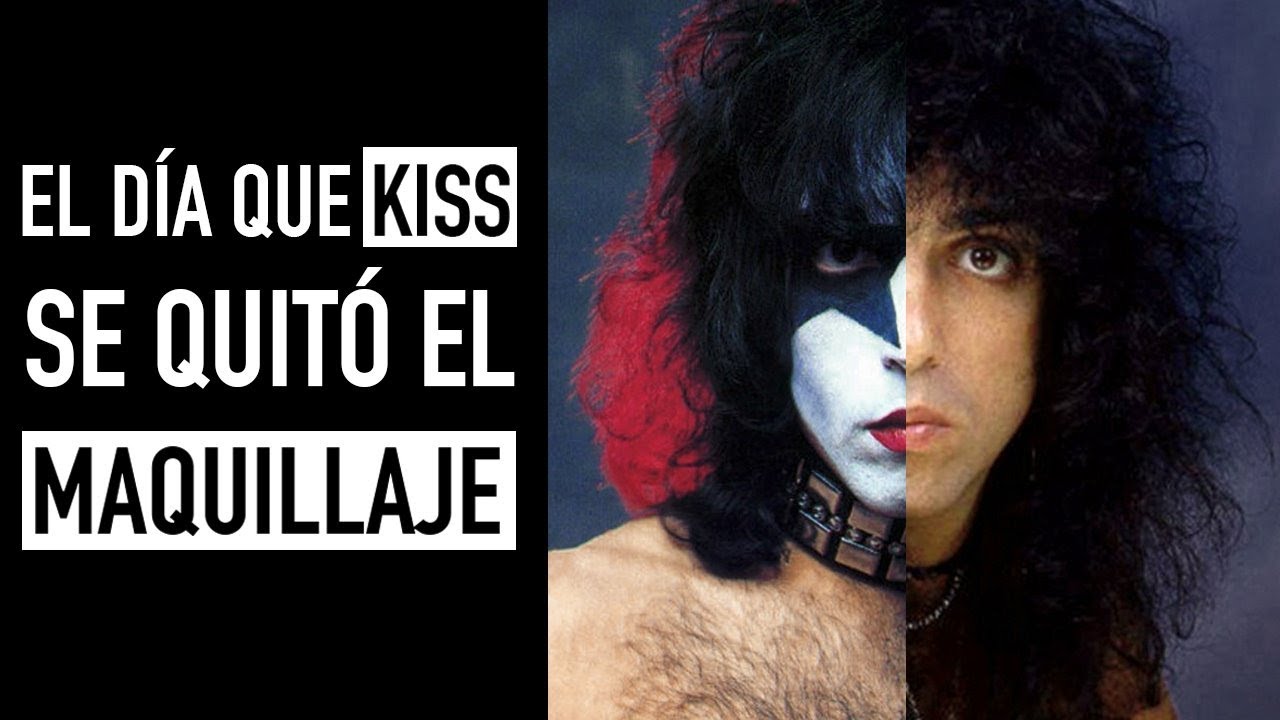 El día que Kiss se quitó el maquillaje