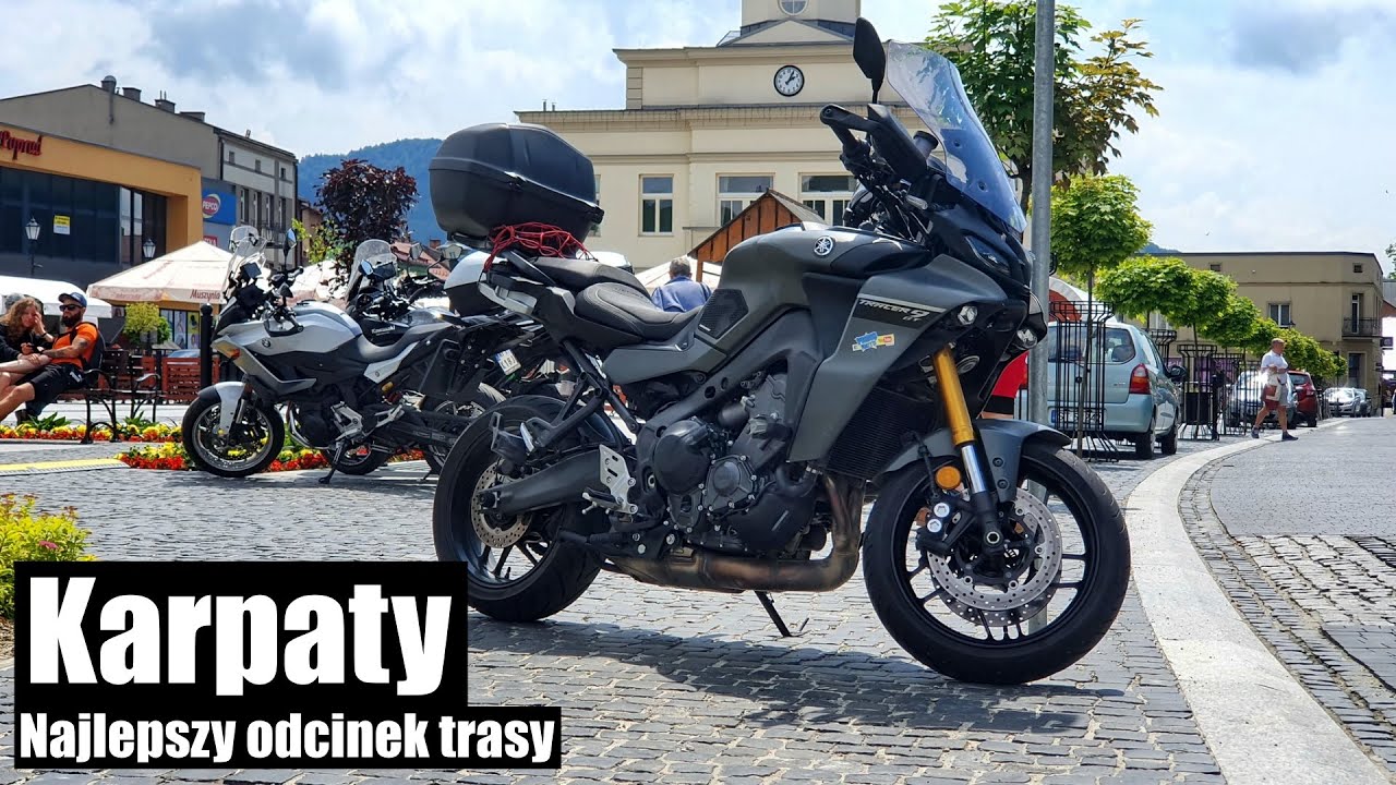 Muszyna i wjazd z pięknym widokiem na Beskid Sądecki - Tatry na moto EP04