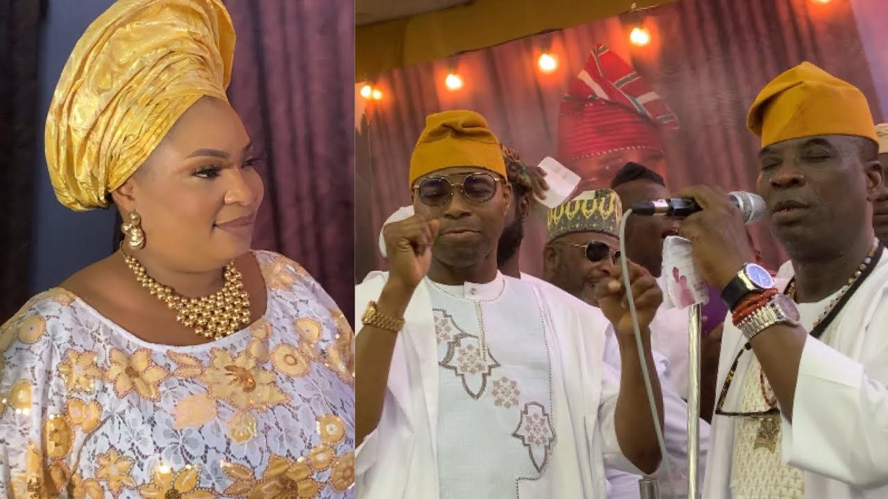 SEE HOW WASIU AYINDE GOT SURPRISED AS LAIDE BAKARE BOUNCE ON HIS STAGE WITH SEGO