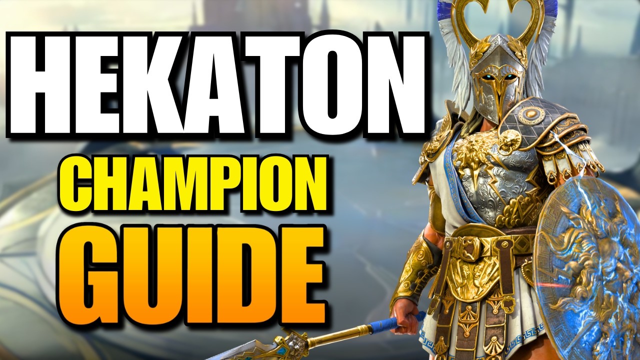 Hekaton Guide: Best Build, Gear & Masteries for an S-Tier DEF Nuker & Buffer! | RAID: Shadow Legends