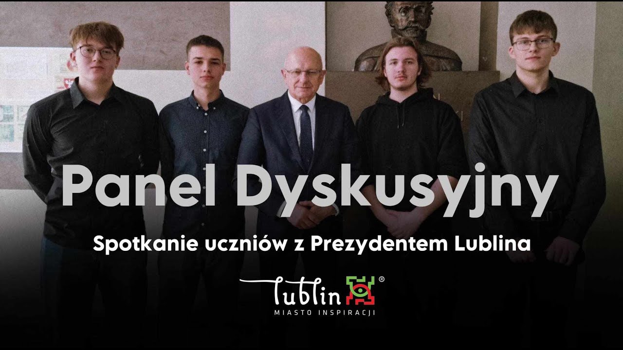 Debata z prezydentem Lublina Krzysztofem Żukiem