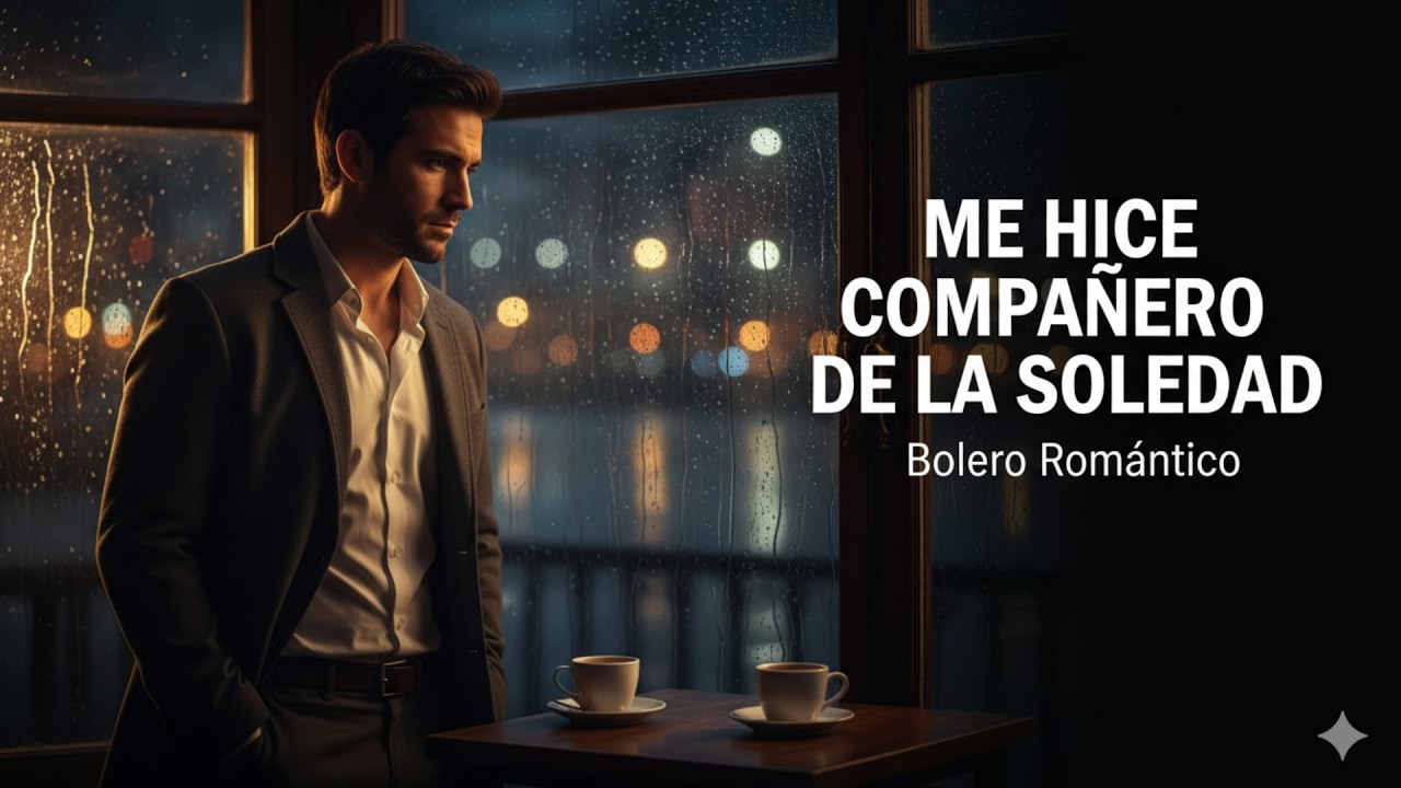 Me Hice Compañero de la Soledad (Bolero Romántico) | Voz Masculina #bolero #musica #romantico #amor