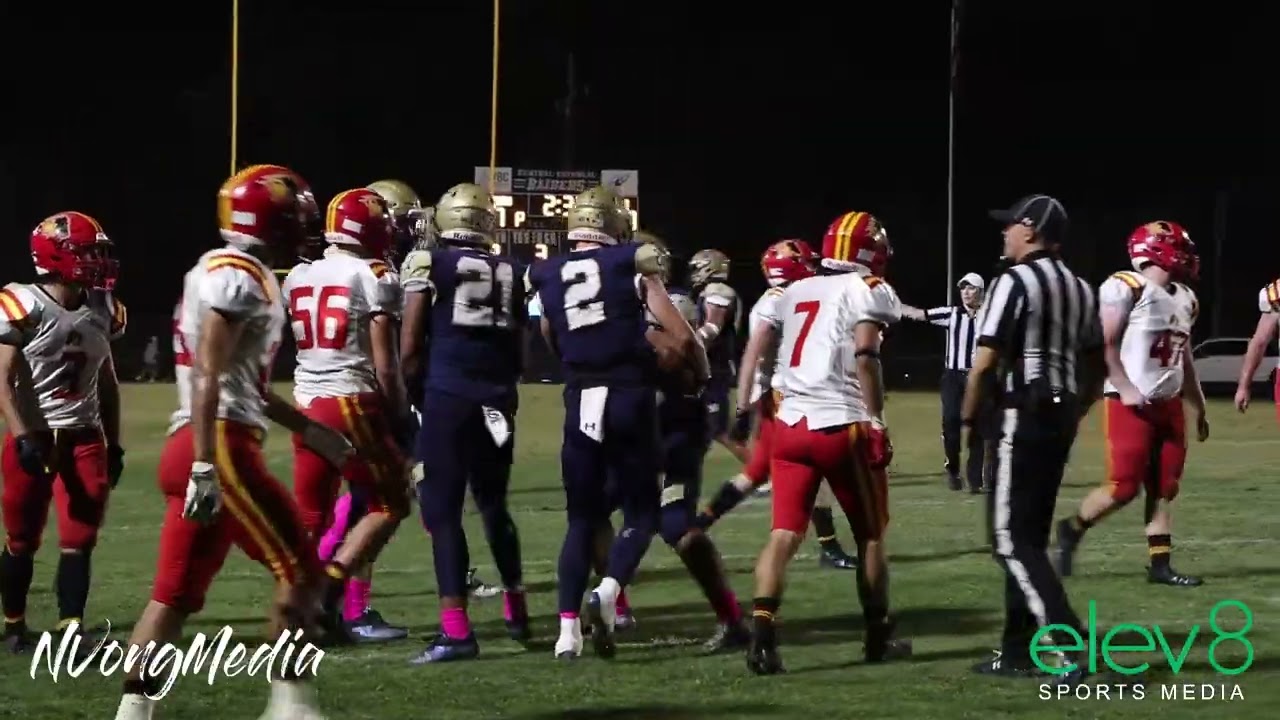 10/14/22 - Central Catholic Raiders vs. Oakdale Mustangs