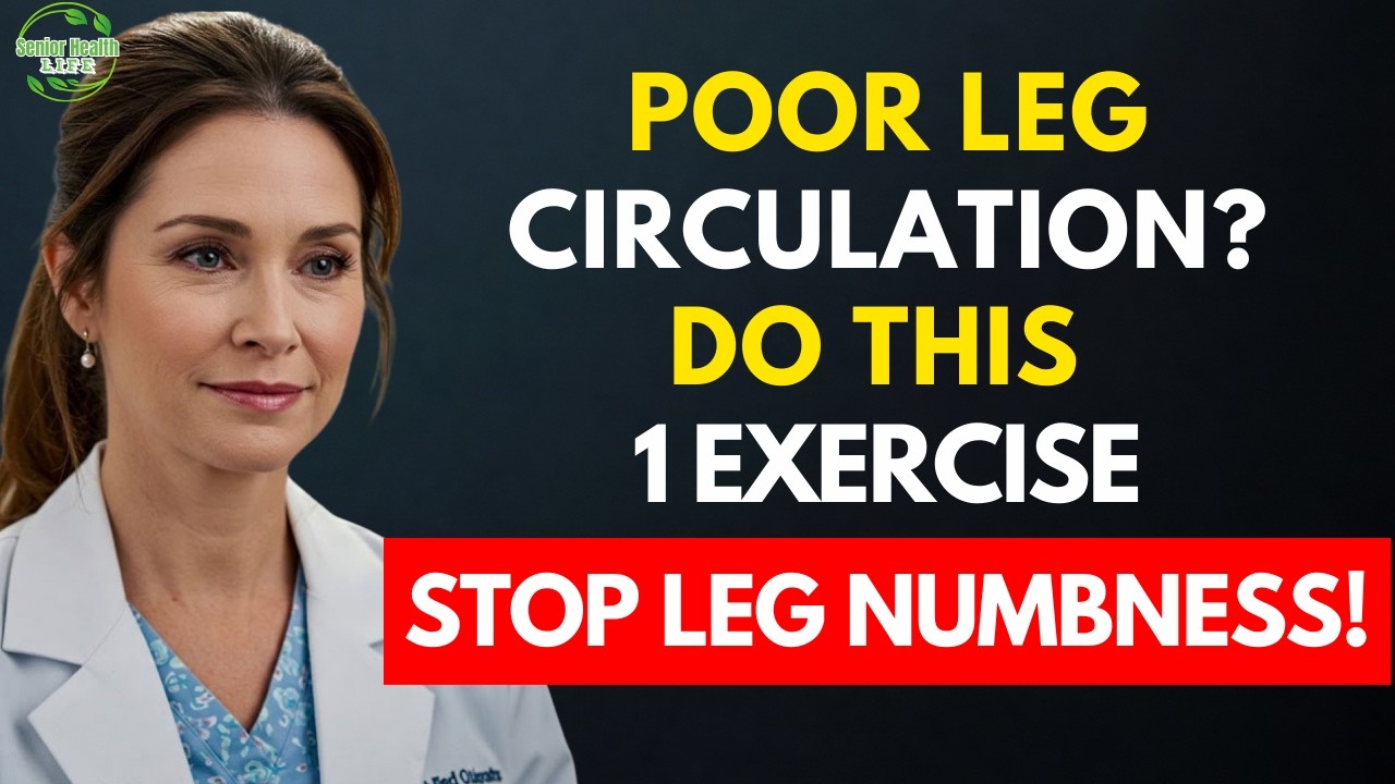 Surgeon Reveals: Do THIS 1 Exercise for Numbness, Tingling & Poor Leg Circulation After 60