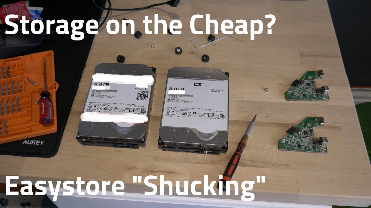 Storage on the Cheap? | WD Easystore 8TB Drive 
