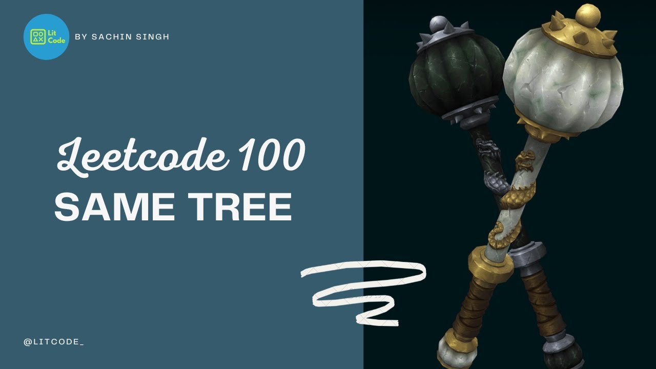 Leetcode 100. Same Tree - Python | Amazon Interview Question