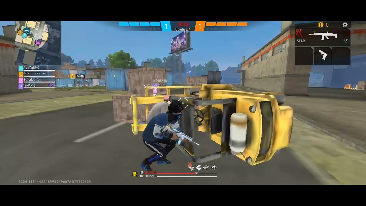 ME HAGO 2 EXTERMINADOS EN FREE FIRE ¿soy el rey de la scar? 