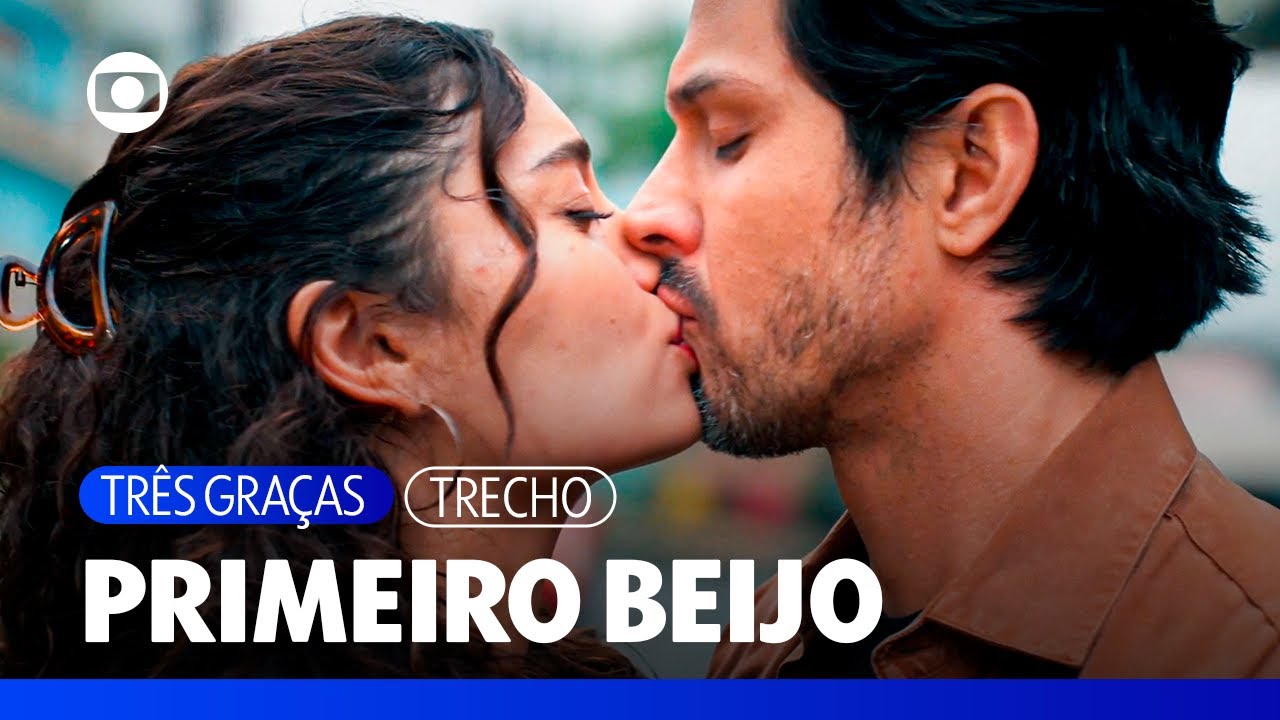 Paulinho e Gerluce se beijam! | Três Graças | TV Globo