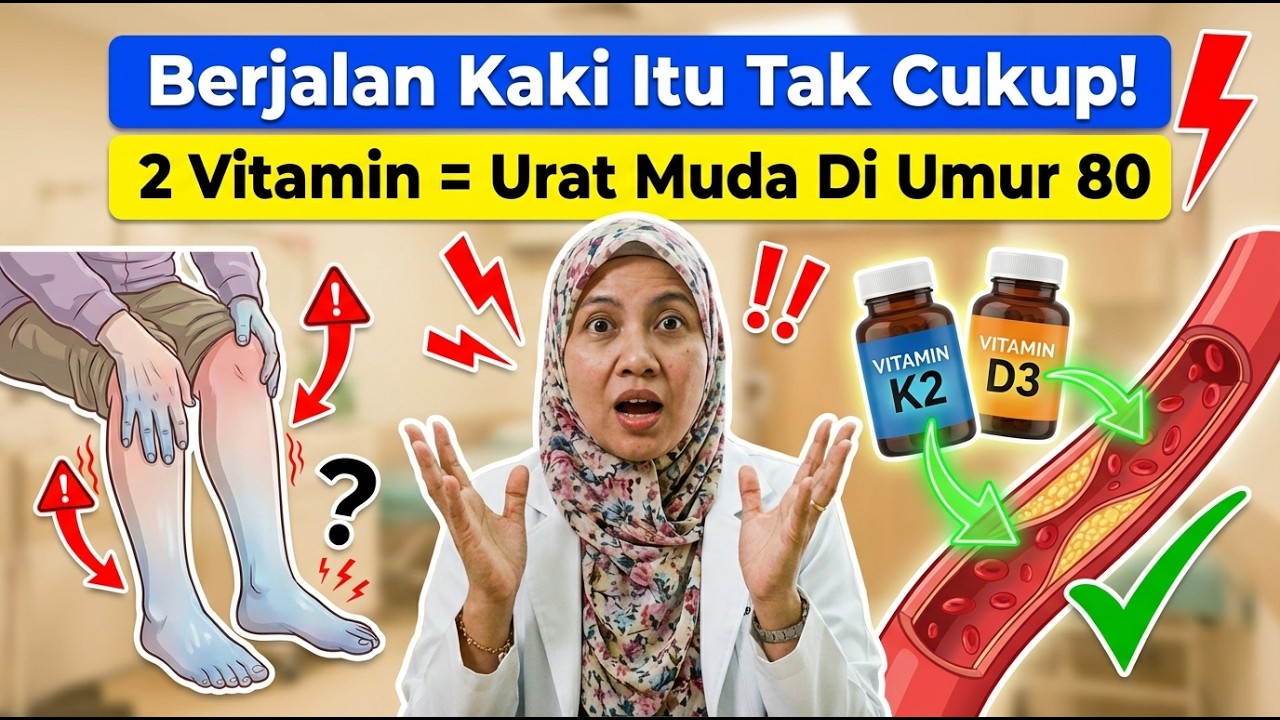 Doktor Jarang Dedahkan! Cara Hilangkan Semut-Semut & Lancarkan Darah TANPA Pembedahan.