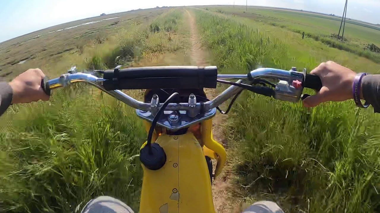Yamaha YT125 Tri-Moto125 Start and Ride | Part 1