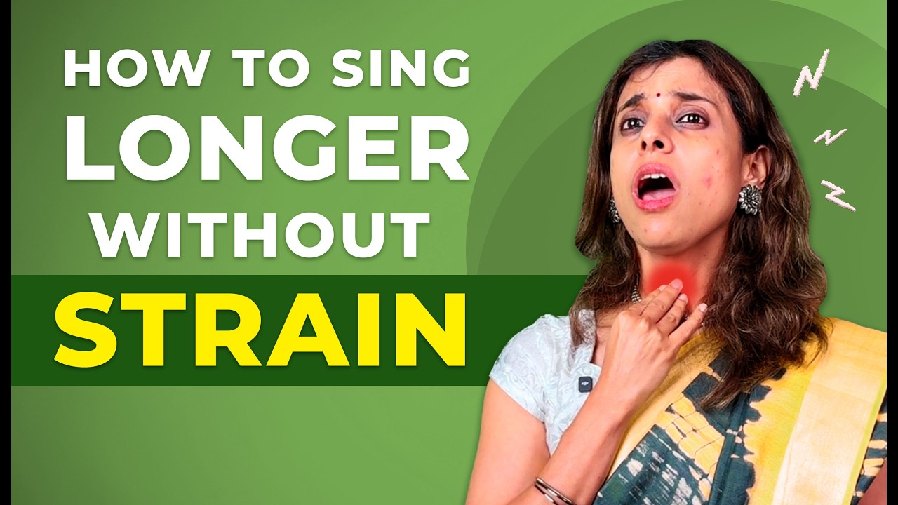 How to sing longer without strain? | Pratibha Sarathy