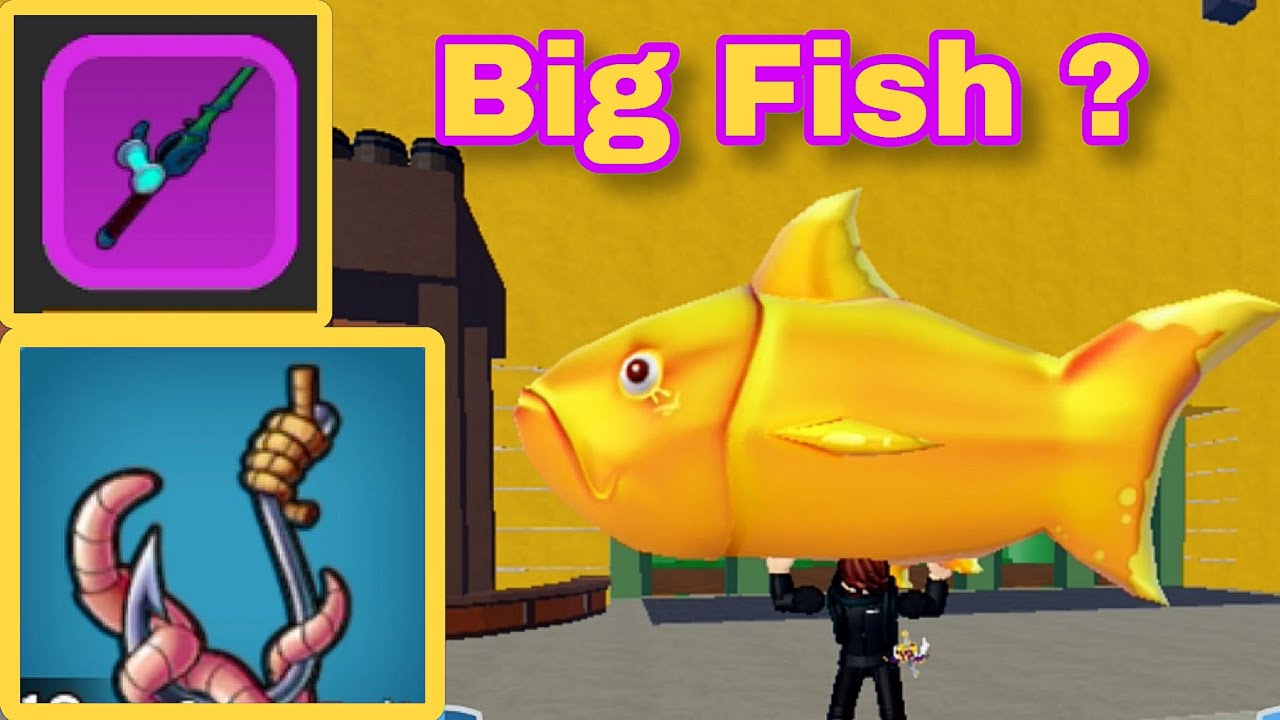 How to catch the Big Golden carp fish Blox Fruits