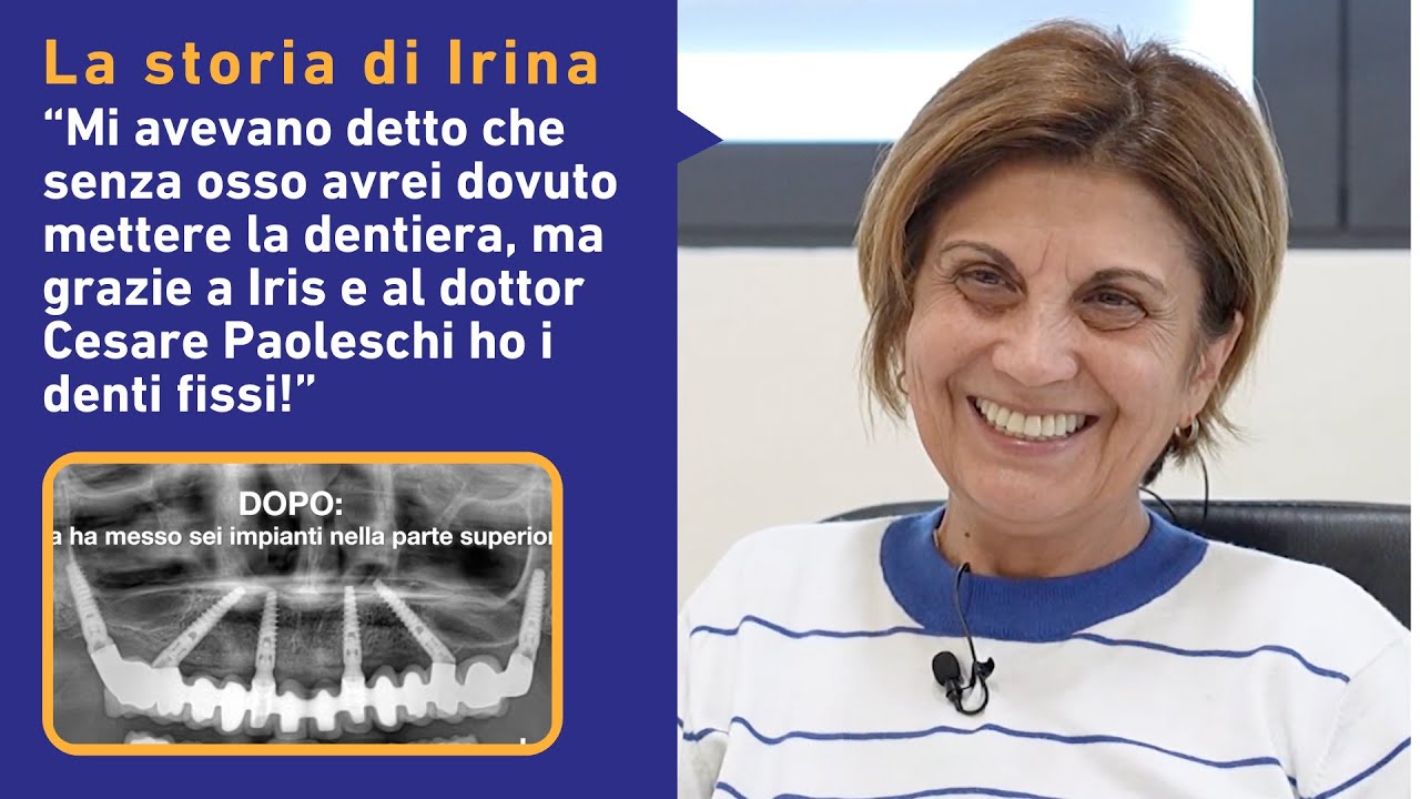 Dalla Mancanza di Osso a un Sorriso Fisso: La Storia di Irina