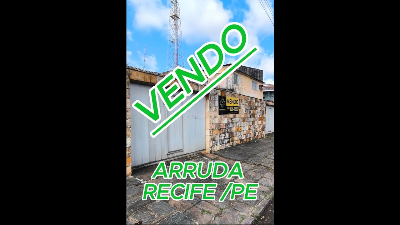 CASA VENDA  - ARRUDA - RECIFE/PE