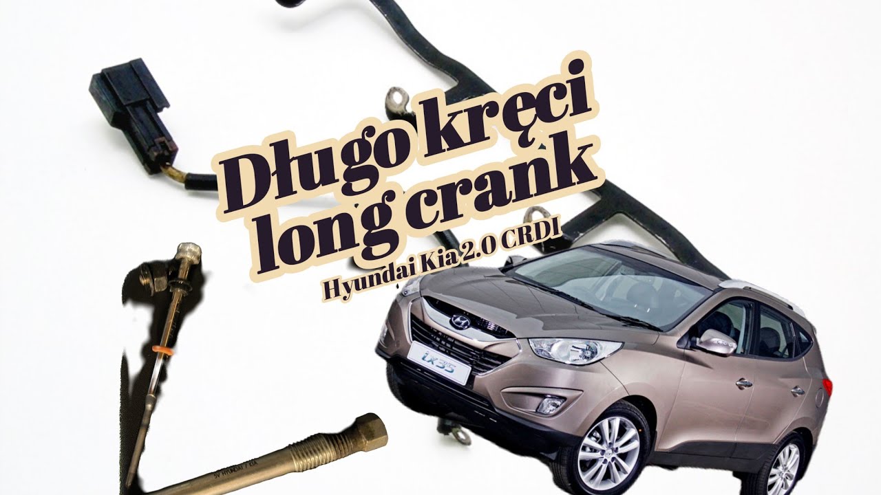 IX35 Długo kręci na zimnym 2.0 crdi Hyundai Kia