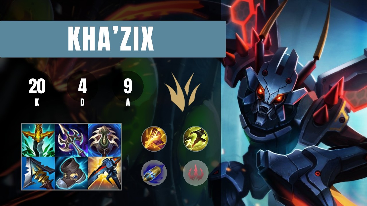 Kha'Zix Jungle vs Nidalee - EUW Challenger Patch 26.05