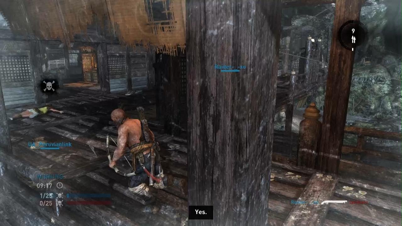 Tomb Raider: Definitive Edition Multiplayer Team Deathmatch