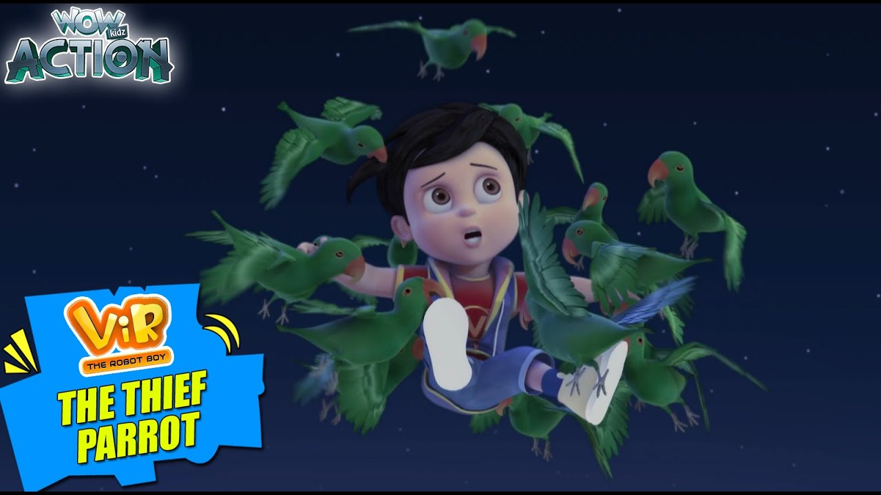 Vir The Robot Boy New Episodes | The Thief Parrot | Hindi Kahani | Wow Kidz Action