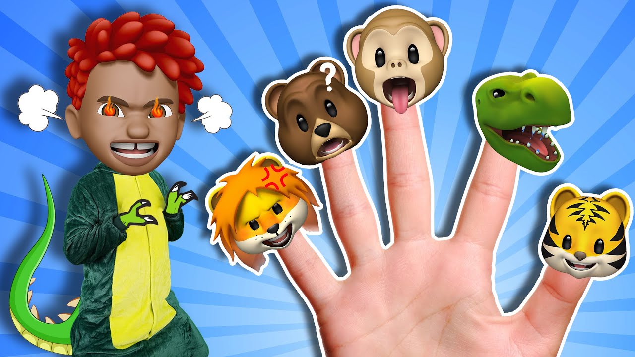 Finger Family - Animals 🦁🐵| Me Me Band - Kids Songs & Nursery Rhymes