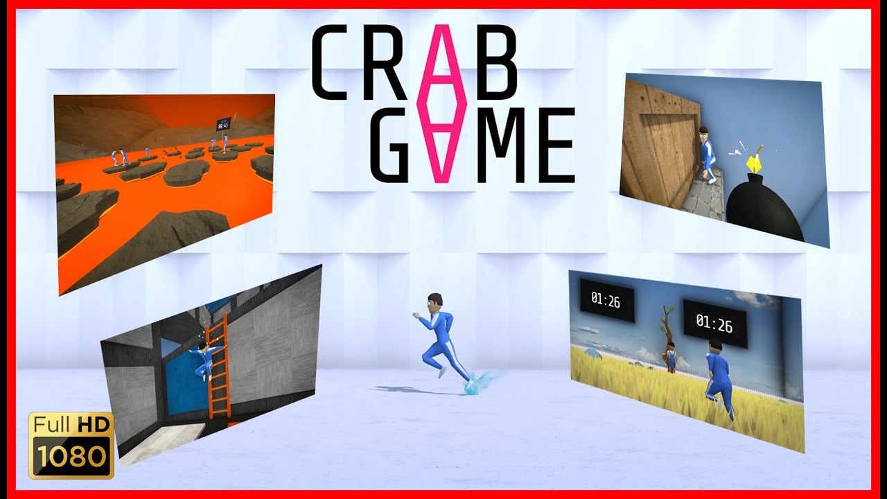SQUID GAMES GRATIS ONLINE  *PRIMERA EXPERIENCIA* ⭐ Crab Game Full HD Gameplay Español