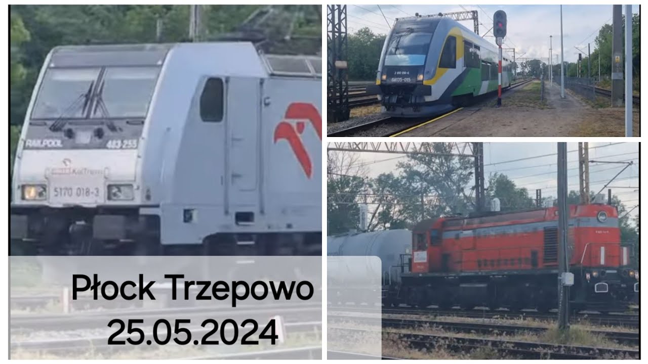 Pociągi Płock Trzepowo Trains Płock Trzepowo