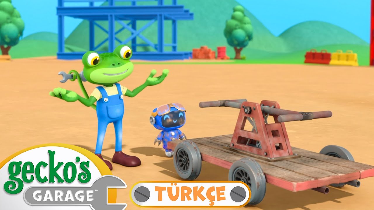 Yer Altındaki Demiryolu Gizemi!🚊｜Gecko'nun Garajı - Çocuklar için Kamyonlar