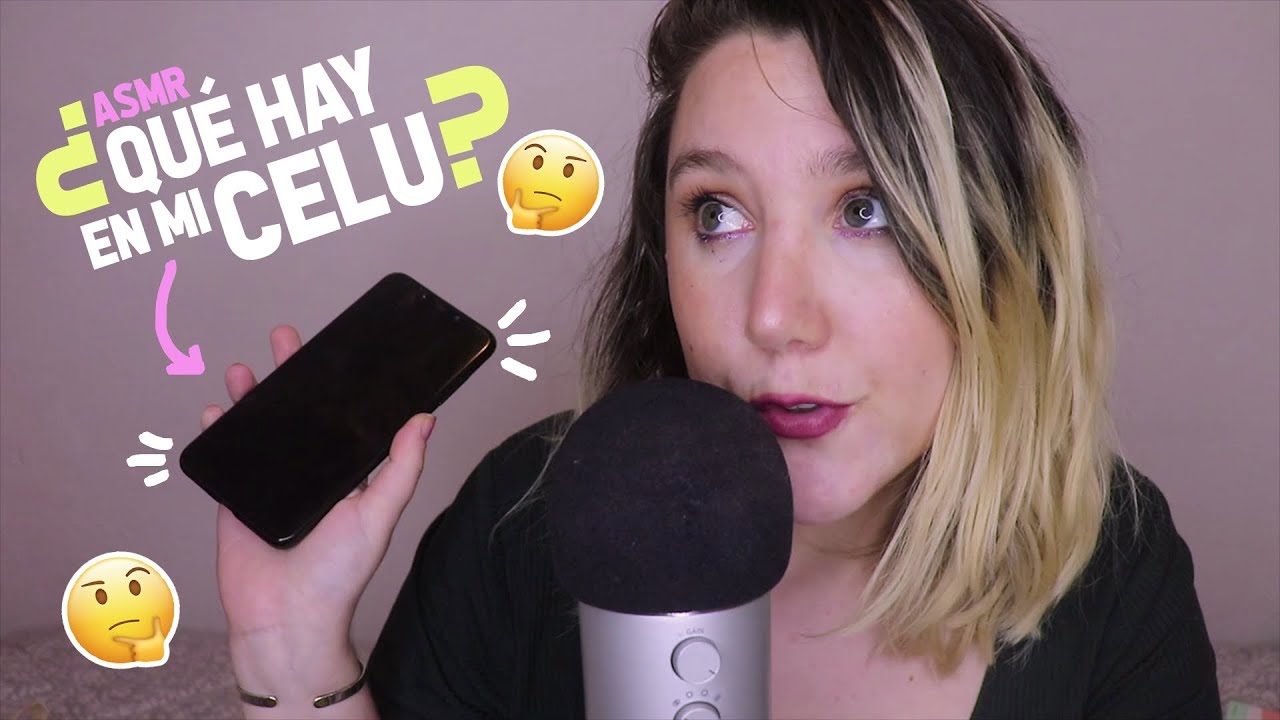 Asmr Argentina - Que hay en mi movil? susurros relajantes