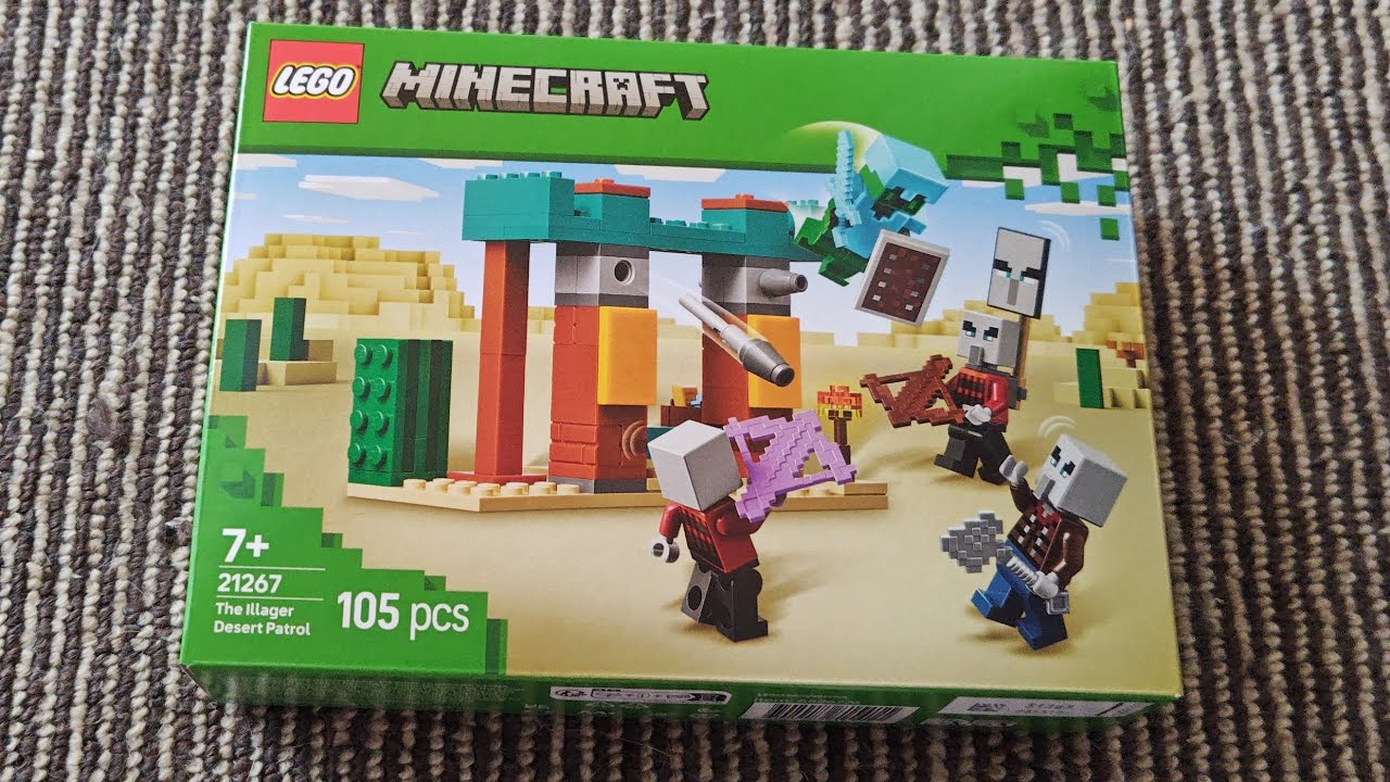 マインクラフトグッズ紹介　レゴコラボ邪悪な村人たち　JAPAN＃マイクラ＃Minecraft＃かわいい＃癒し＃インテリア＃おもちゃ