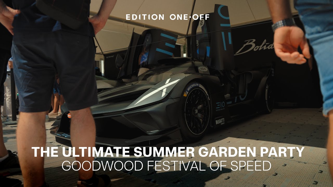 Goodwood Festival of Speed | Bugatti Bolide, Ferrari F80, Cartier Style & Luxe