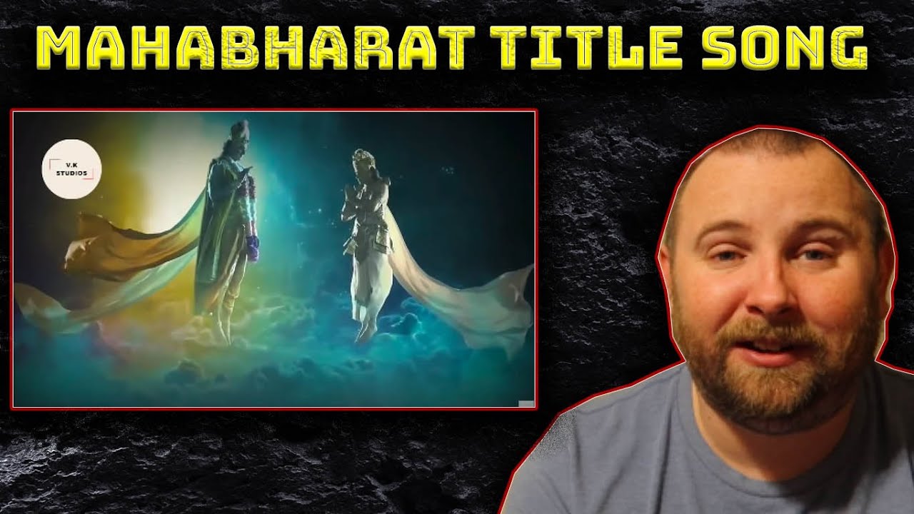 Star plus mahabharat title song REACTION!