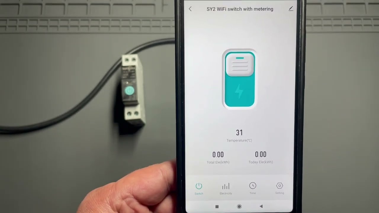 WiFi автоматичний вимикач з енергомоніторингом та захистом Tuya TO-Q-SY2 (TO-Q-SY1)