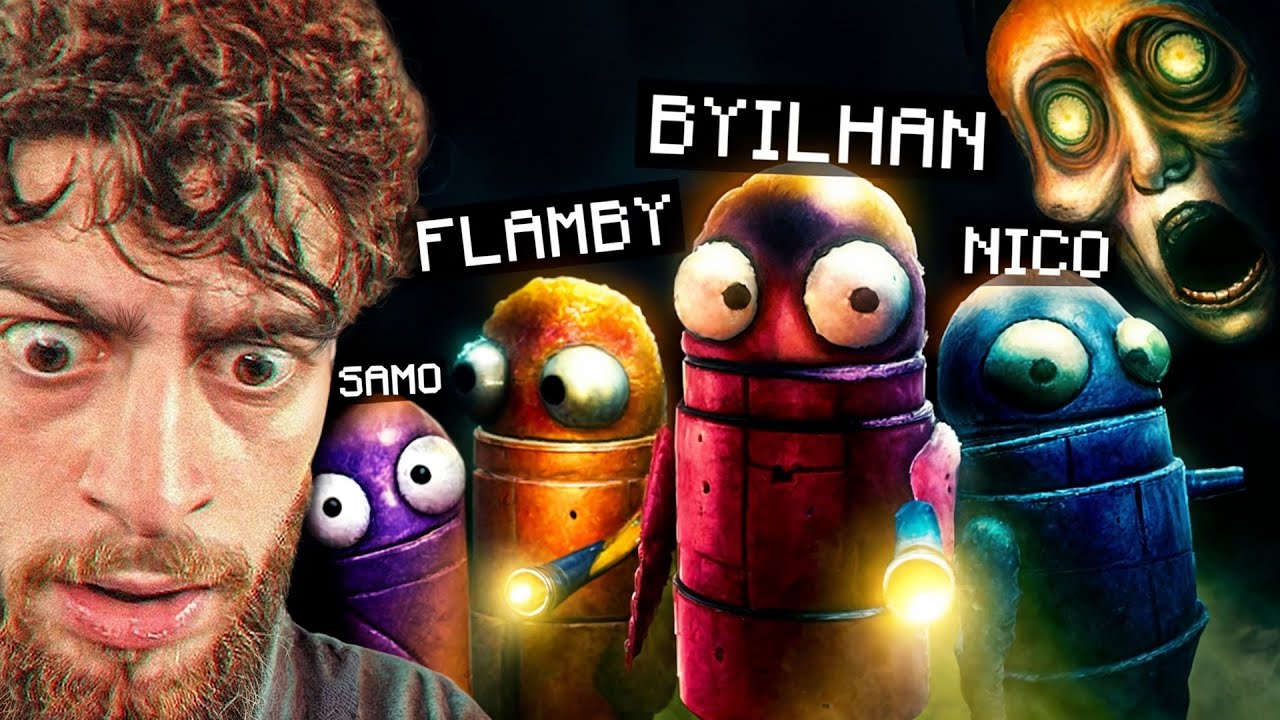 LE JEU D'HORREUR LE PLUS DROLE DE L'ANNÉE 💀😱 R.E.P.O avec Nico, Flamby et Samo