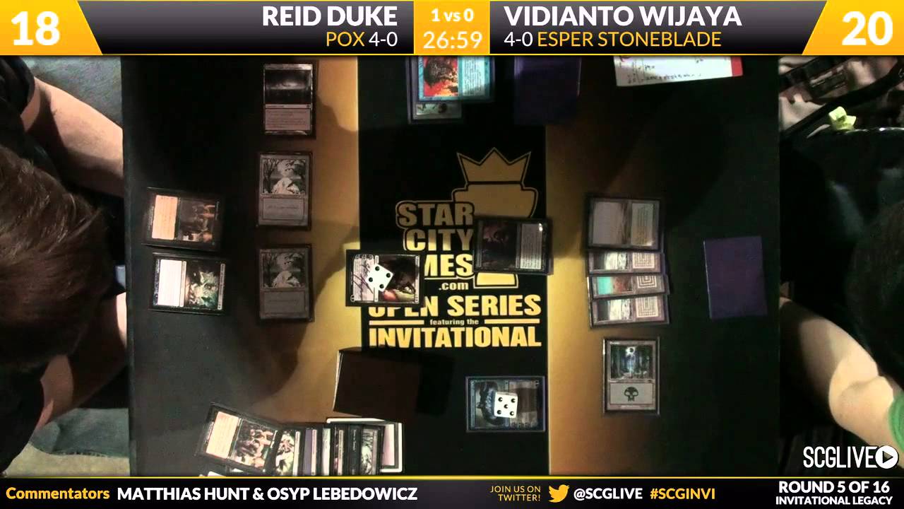 SCGINVI - Las Vegas - Round 5 - Reid Duke vs Vidianto Wijaya