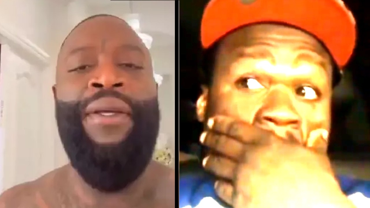 😆 50 Cent Reacts After Rick Ross Gets EXPOSED For Sending Cease & Desist, Wayne Got Eminem In LineUp