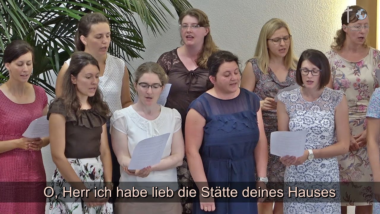 Frauenchor - O, Herr ich habe lieb die Stätte deines Hauses