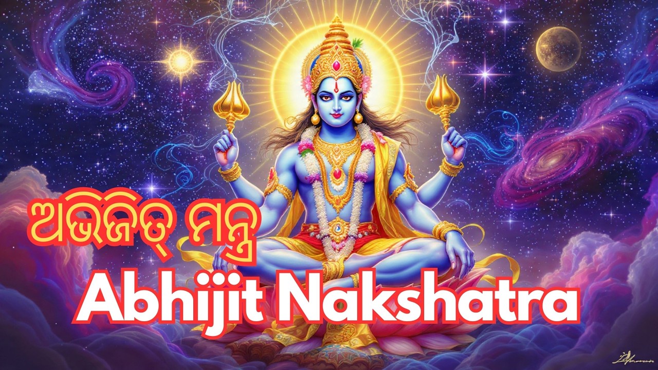 Powerful ଅଭିଜିତ୍ ମୁଖୁରଥ ମନ୍ତ୍ର | Abhijit Nakshatra Mantras Odia Bhakti