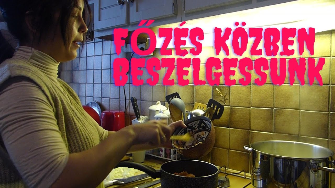 Főzőcske és beszélgetés