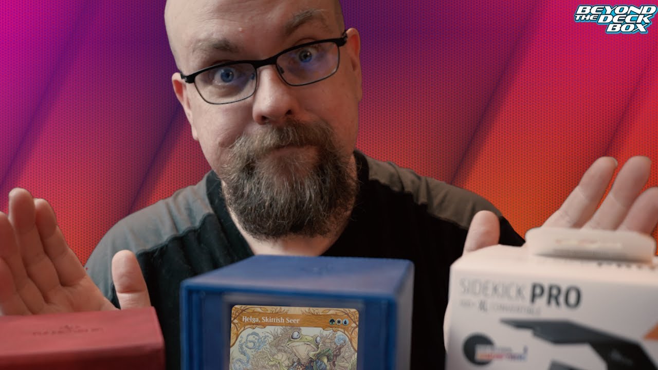 Что скрывает Sidekick Pro!? | Обзор BtDB #mtg #onepiecetcg #lorcana #accessories