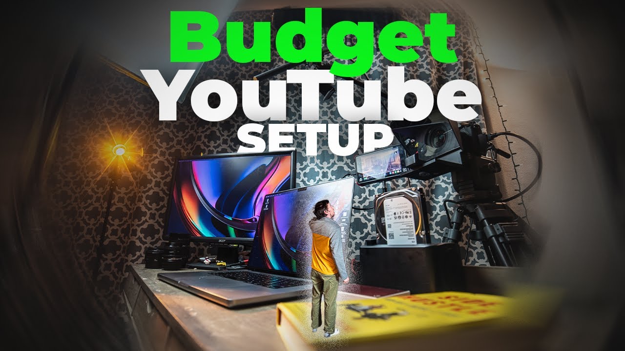 Different Levels of My Budget YouTube Studio Setup
