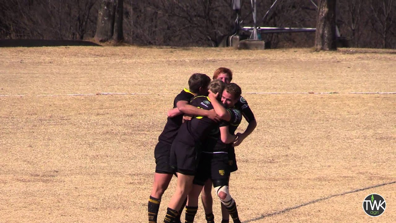 School Rugby Action - 1st Volksrust vs Standerton 26-07-14