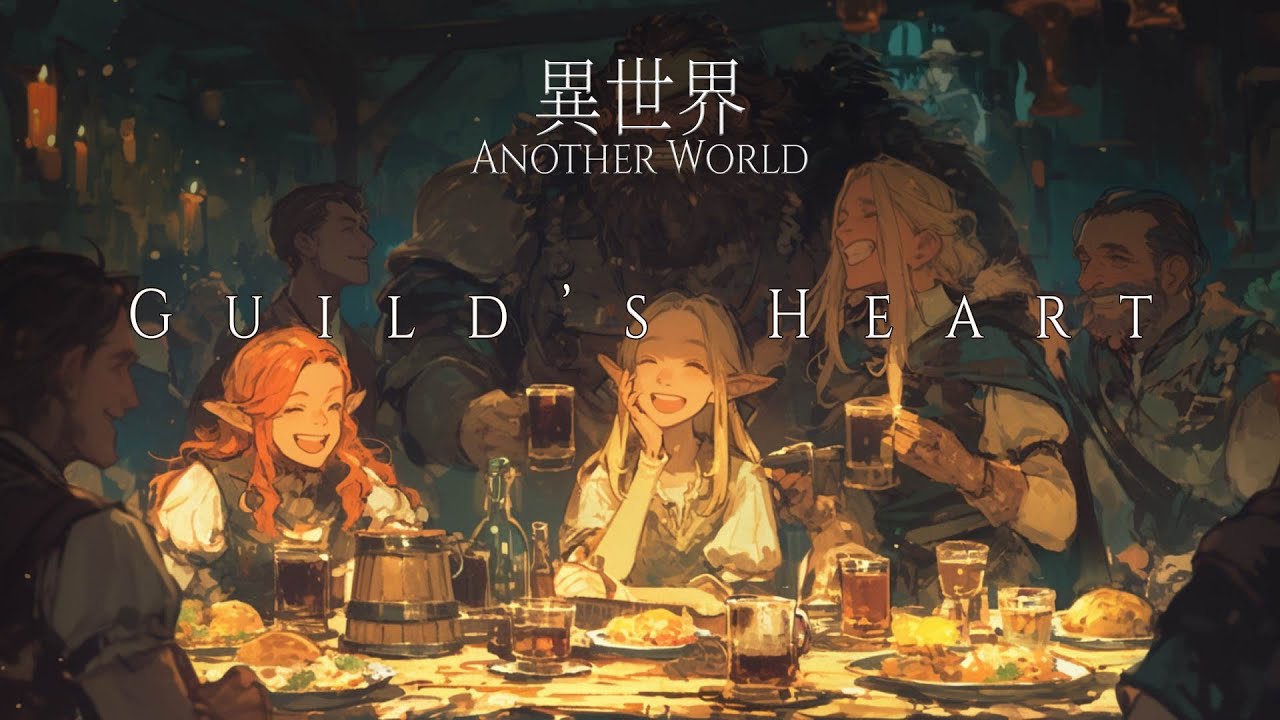 Adventurer's Guild | Isekai Fantasy Tavern Music & 8D Ambience