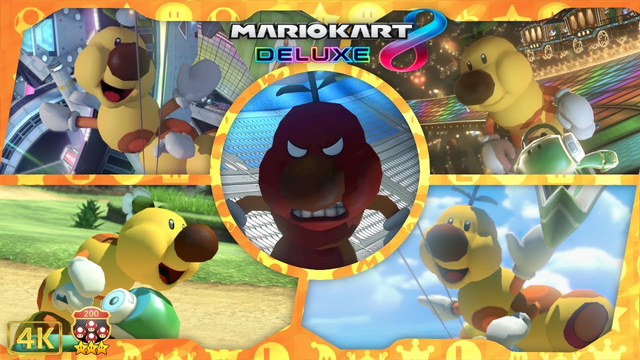 Mario Kart 8 Deluxe ⁴ᴷ Full Playthrough (200cc, All 12 Cups) Wiggler gameplay