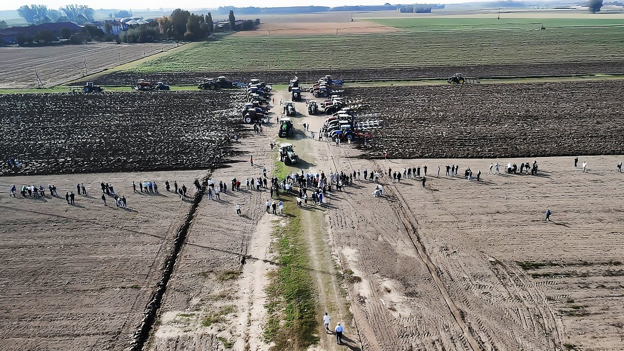 #Stagno Lombardo #27 Carosello  di trattori in aratura 2025 #Cremona #agri #Italytractor